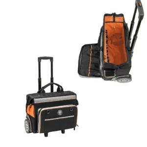 (55452RTB) MALETA PORTA HERRAMIENTAS CON RUEDAS RIGIDA 24 BOLSILLOS KLEIN TOOLS