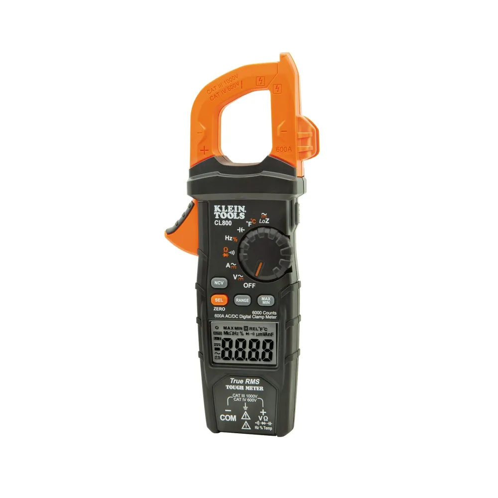 (CL800) MULTIMETRO GANCHO CA/CD TRMS BAJA IMP KLEIN TOOLS