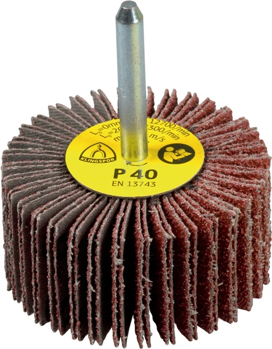 Disco de láminas KLINGSPOR KM 613 Ø40xH20mm grano 80 ( 4000844357 )