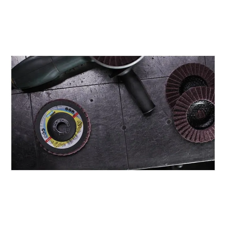 Disco de láminas KLINGSPOR SMT 800 Ø 125 mm granulometrí media 12° curvado ( 4000844472 )