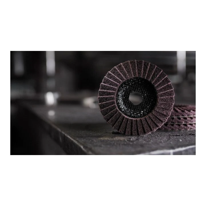 Disco de láminas KLINGSPOR SMT 800 Ø 125 mm granulometrí media 12° curvado ( 4000844472 )