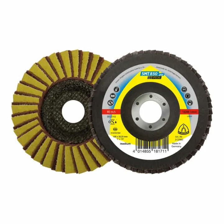 Disco de láminas KLINGSPOR SMT 850 Kombi Ø 125 mm granulometrí 80 cónica ( 4000843528 )