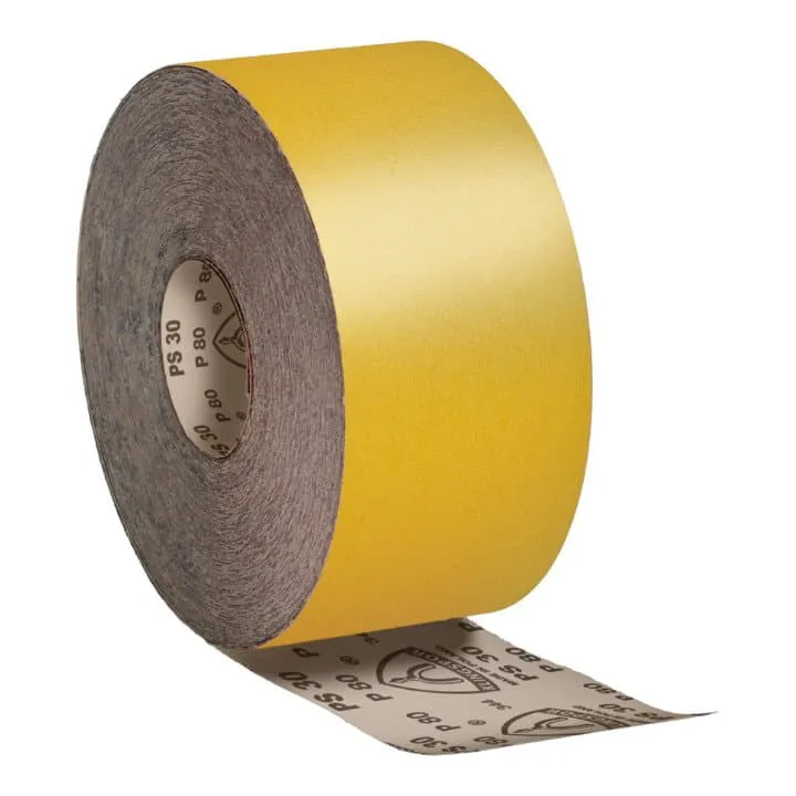 Rollo de papel de lija KLINGSPOR PS 30 D 115 mm grano 100 ( 4000844434 )