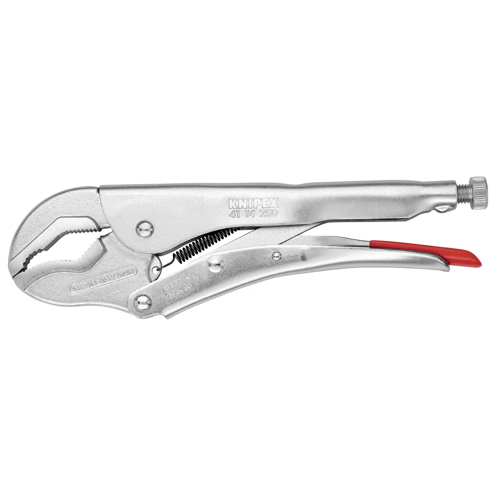 (4114250) PINZA PRESION QUIJADA CURVA KNIPEX