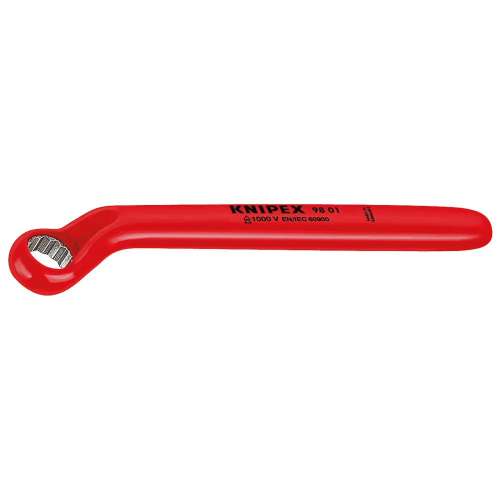 (980115) LLAVE ASTRIADA ACODADA AISLADA 1000V 15MM KNIPEX