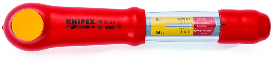 KNIPEX (983325) TORQUIMETRO 3/8 5-25 NM