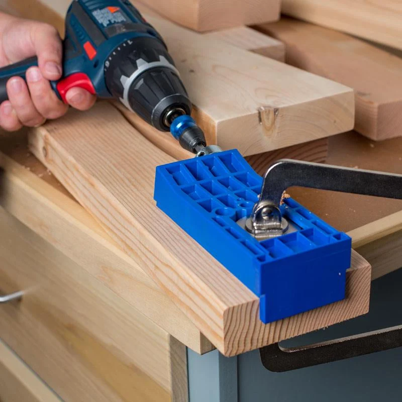 (KJHD) PLANTILLA DE PERFORACION PARA JUNTAS DE MADERA KREG