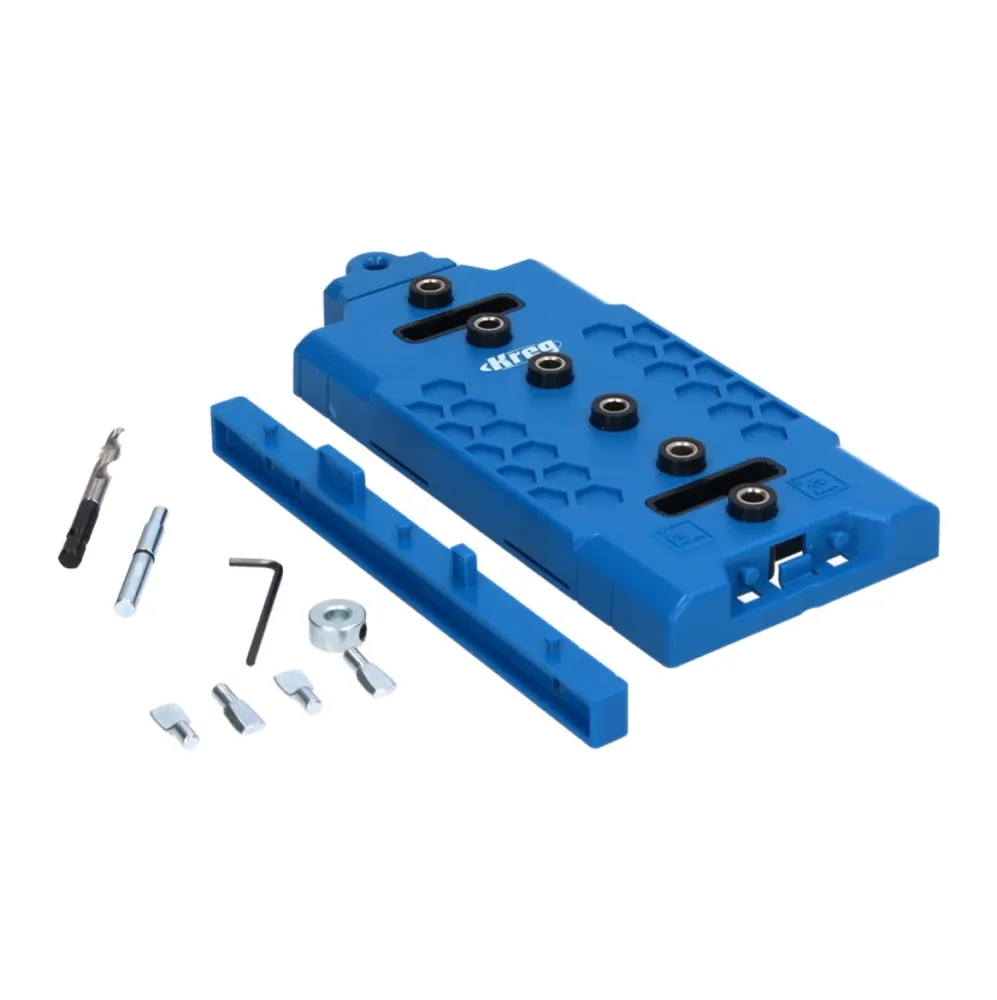 Kreg LR32 Plantilla para taladrar 32 mm azul + broca 5 mm ( KMA3232-INT )