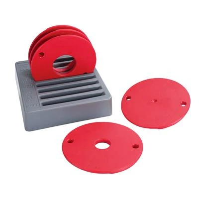 (PRS3050) JUEGO DE 5 ANILLOS REDUCTORES P/ ROUTER KREG