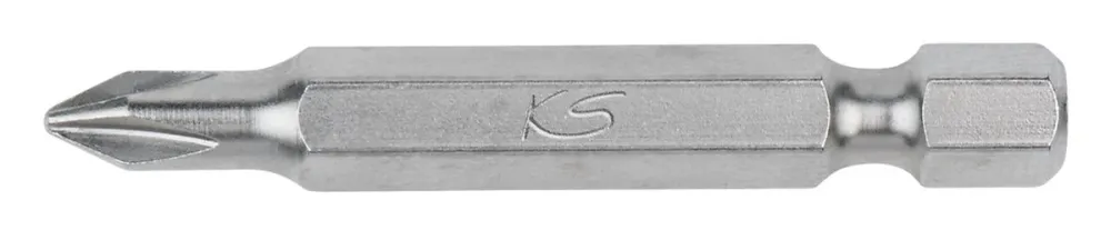 KS TOOLS 1/4' Bit ranurado cruzado PH# 2, 50mm, S2 ( 911.2213 )