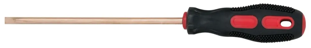 KS TOOLS Destornillador BERYLLIUMplus para tornillos planos, vástago paralelo 6x200 mm ( 962.0923 )