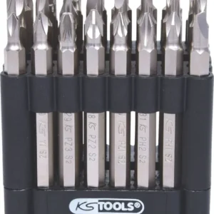 KS TOOLS 1/4' Juego de bits de seguridad 32 pzs, 75mm de longitud ( 911.7532 )