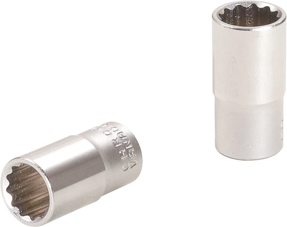 KS TOOLS 1/4' Llave de vaso de 12 cantos, 10 mm ( 917.1469 )