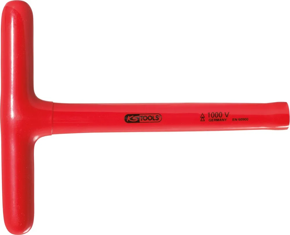 KS TOOLS Llave de vaso con mango en T y aislamiento protector, 8 mm ( 117.2426 )
