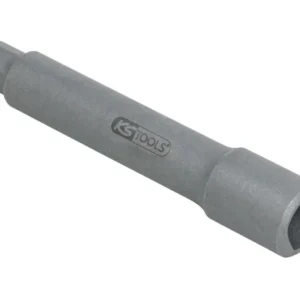 KS TOOLS Llave de vaso con punta de sufridera de media luna para amortiguadores de 10 mm, 10,0 x 12,0 mm ( 150.9450 )