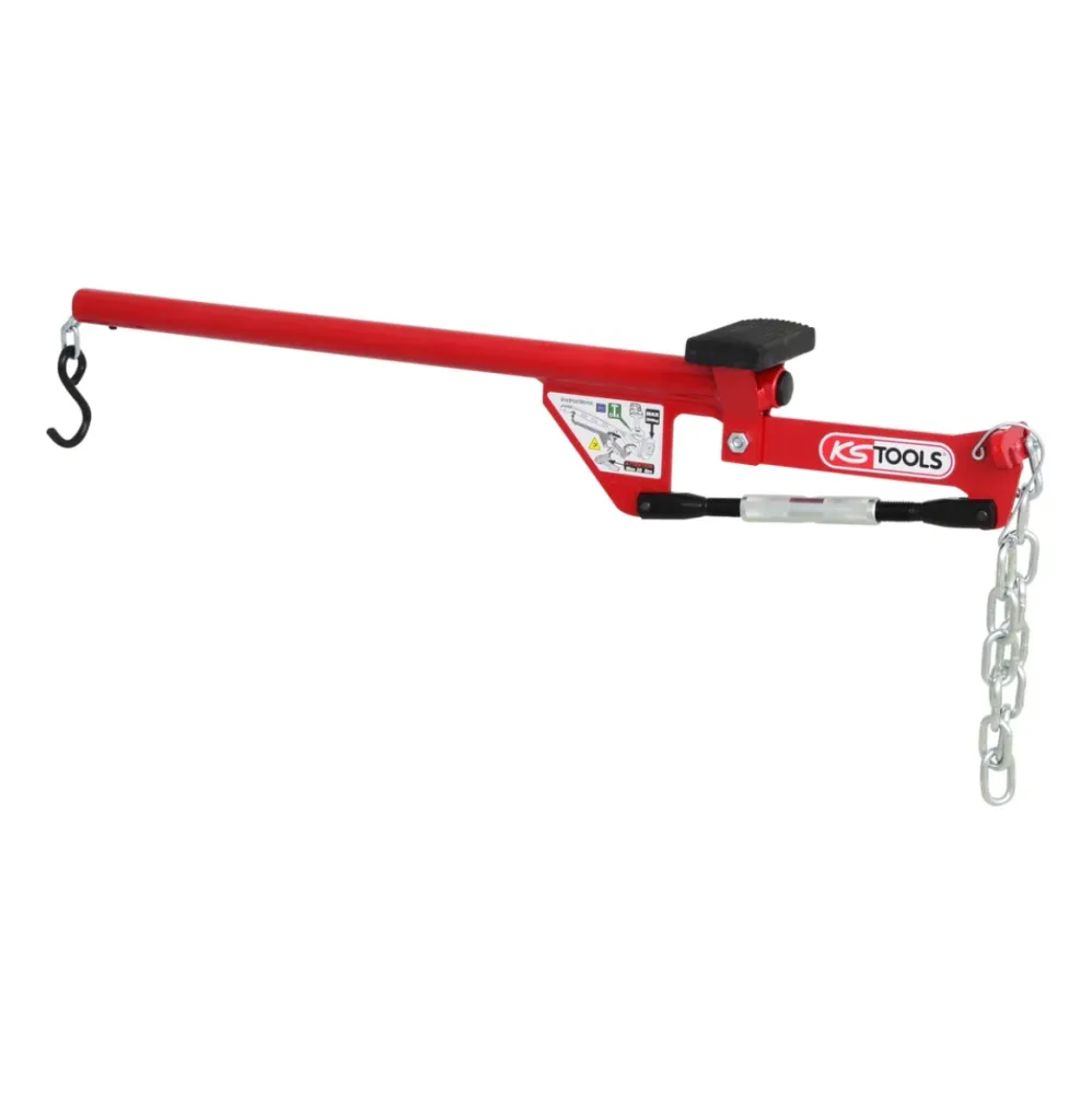 KS TOOLS Palanca universal para ejes, con cadena, 960mm ( 700.1495 )