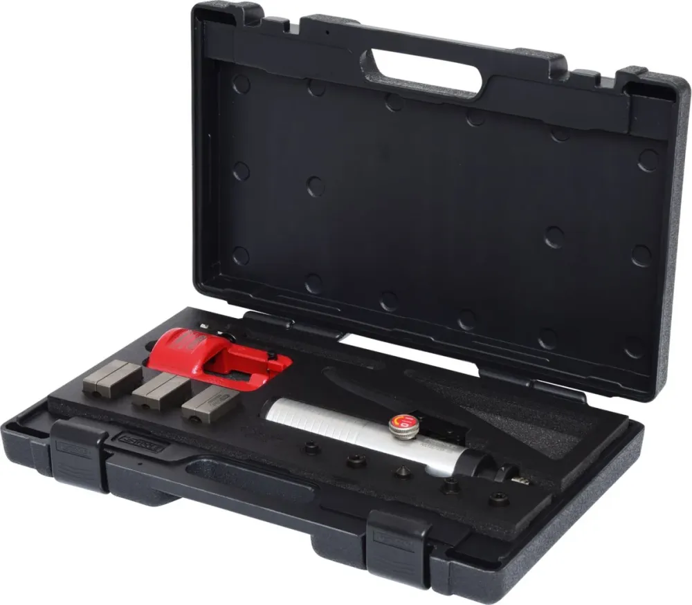 KS TOOLS Rebordeador universal profesional, Flarefix II, 11 pzs ( 122.1260 )