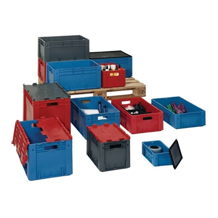 Contenedor apilable de transporte LA-KA-PE L400xA300xA210mm ( 9000446011 )