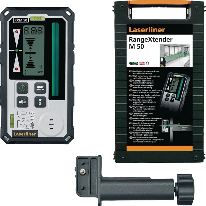 Receptor láser Laserliner RangeXtender M50 ( 4000858103 ) 20 horas