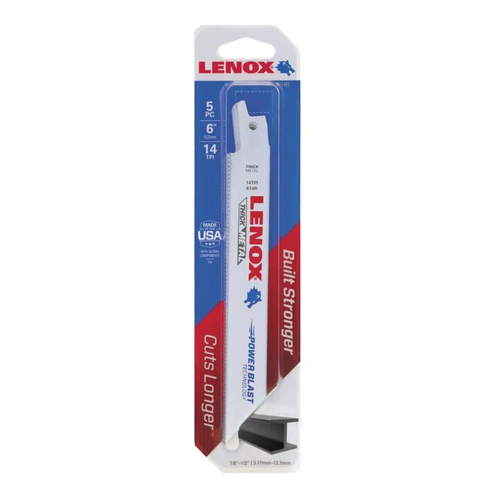 LENOX Hoja de sierra de sable 614R Longitud 152 mm Anchura 19 mm ( 4000814722 )