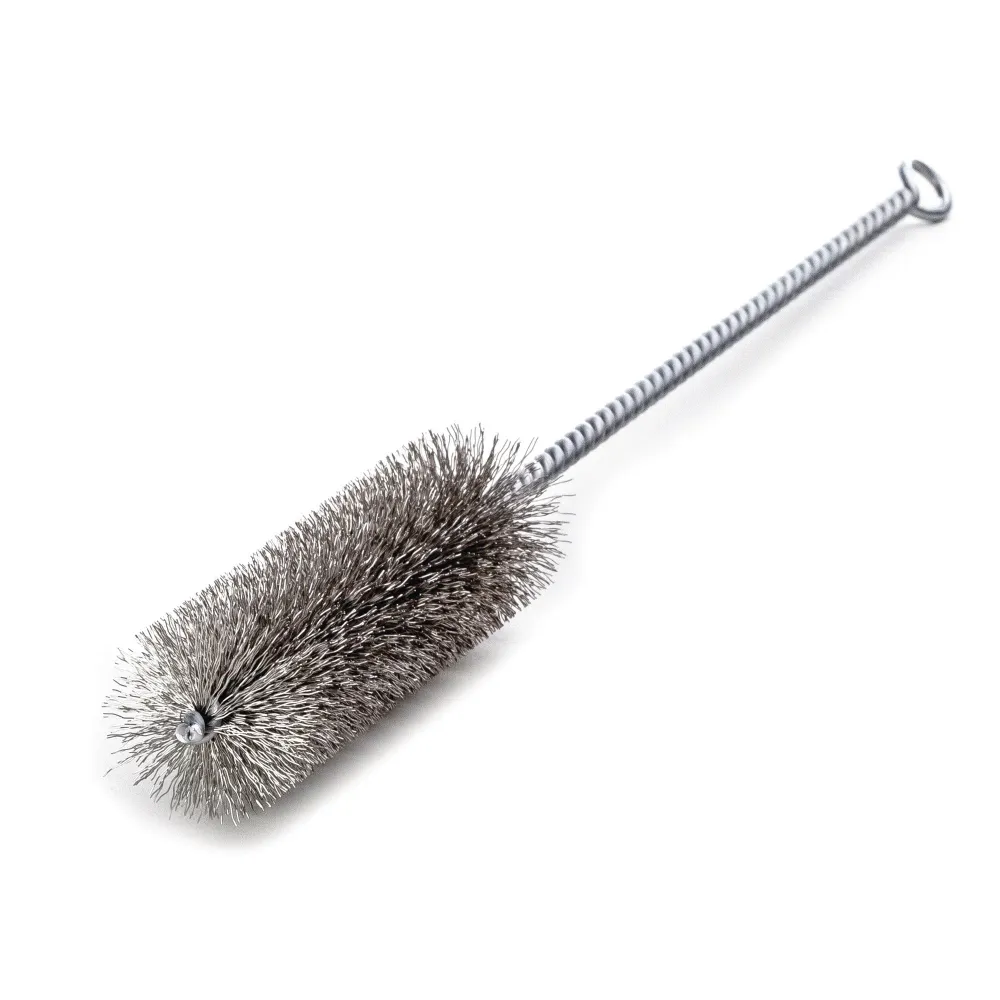 LessMann 542541 - Cepillo limpiatubos LessMann con varilla, 3mm. alambre de acero inoxidable ROF