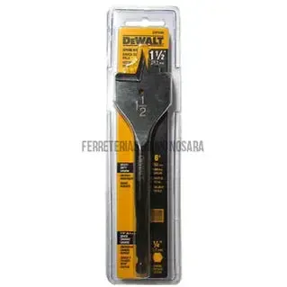 Broca para madera paleta 1-1/2" x 6" Dewalt / DW1586 Y LIBRE