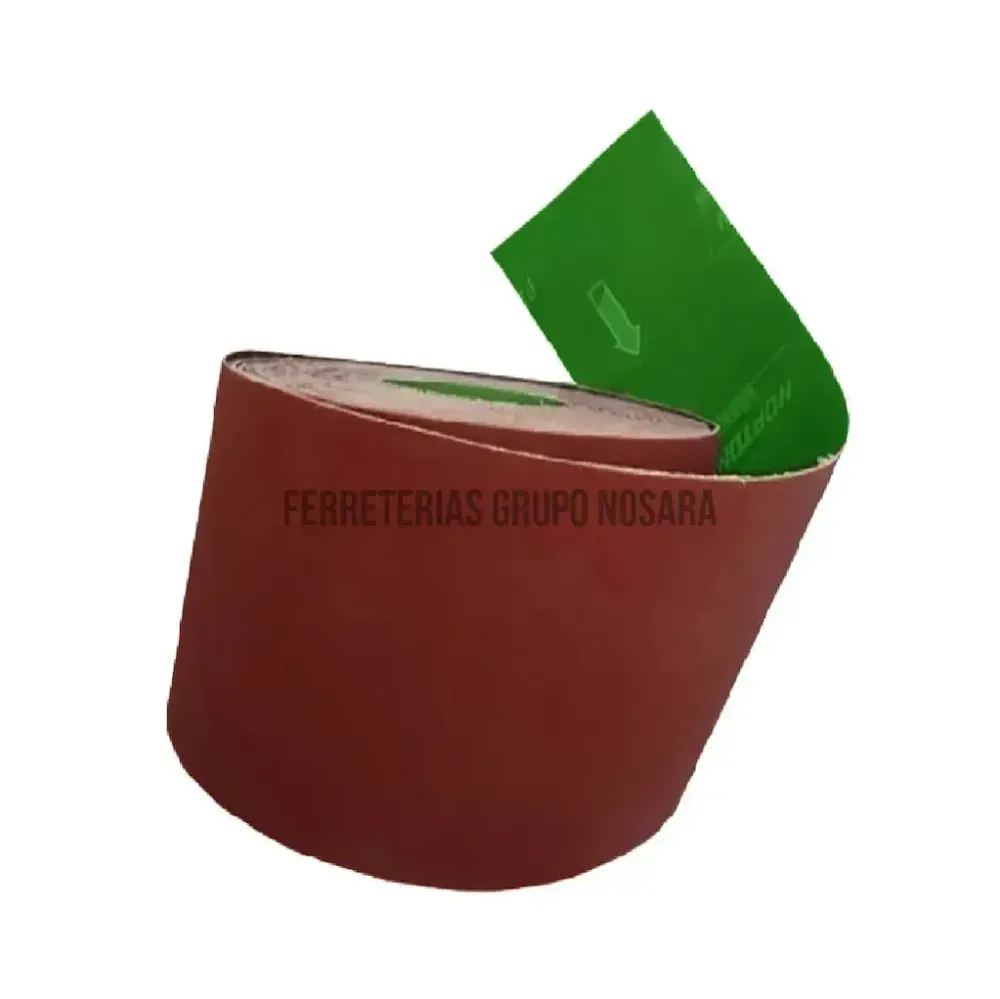 NORTON LIJA TELA ROLLO GREEN 12X25 #60 LIBRE
