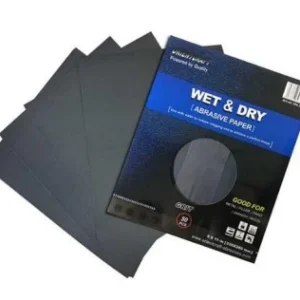 Lija 230X280Mm Grado 120 Wet & Dry (Madera)(Al Agua)(Carburo De Silicio)
