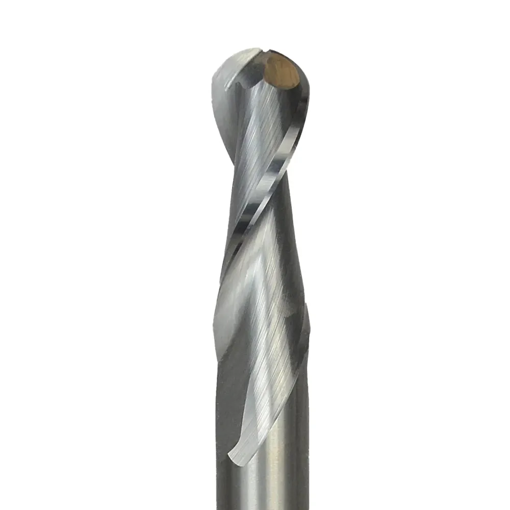 LMT Onsrud - 52-320BL Broca enrutadora de punta esférica de diámetro de corte de 3/8"
