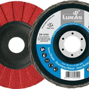 Disco de láminas LUKAS V2 POWER CER Ø 125 mm granulometrí 40 plana ( 4000840349 )