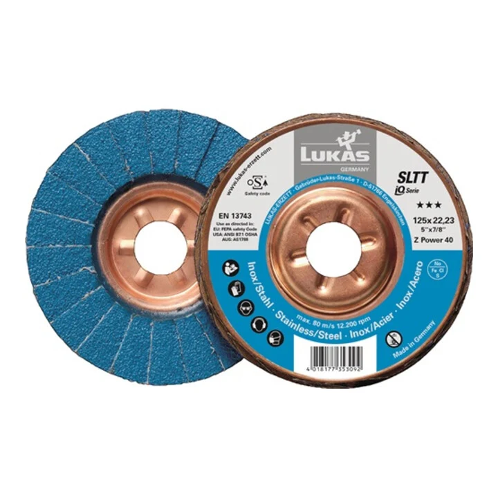 Disco de láminas LUKAS SLTT Z Power Ø 125 mm granulometrí 60 plana ( 4000840328 )