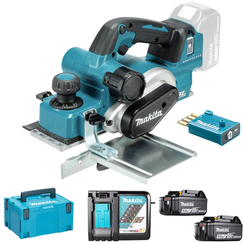 Avión Makita Baterí recargable DKP181RTJ de 18 V y 5 Ah