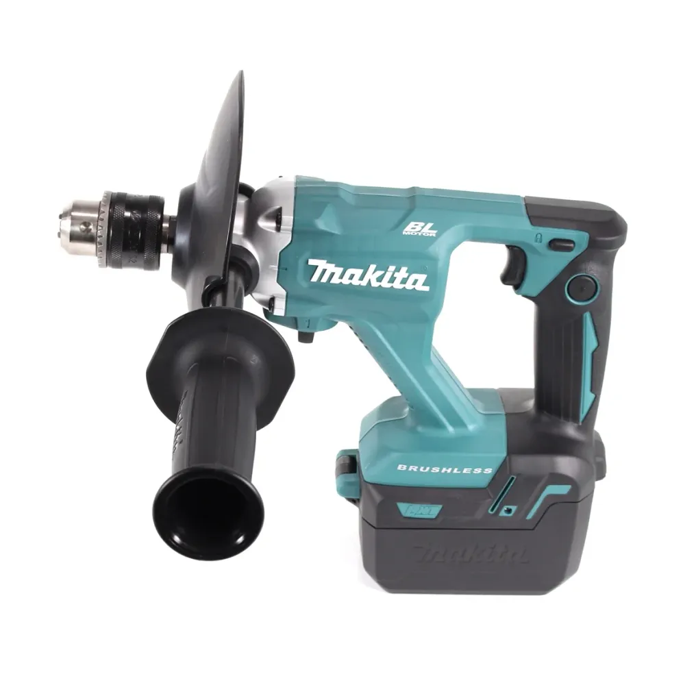 Batidora de baterí Makita DUT 131 RM 18 V sin escobillas + 2x baterías 4,0 Ah + cargador + bolsa