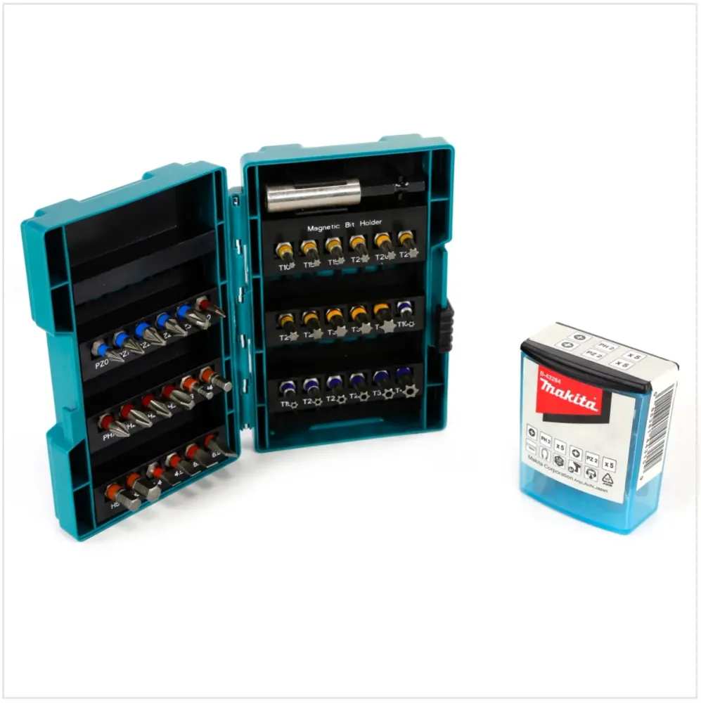 Brocas Makita B-43044 - juego de brocas 66 piezas en Makpac