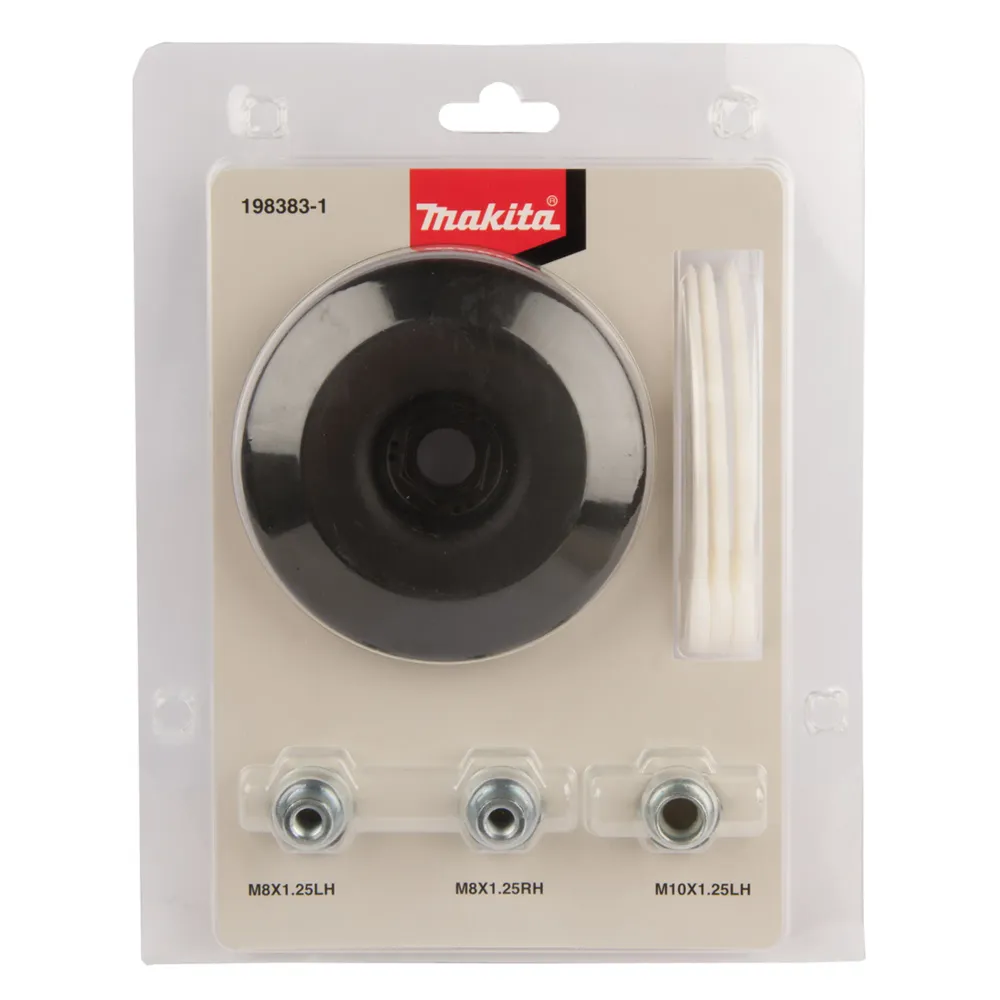 Cabezal desbrozador Makita 198383-1 Tres cuchillas de plástico Ø 255 mm