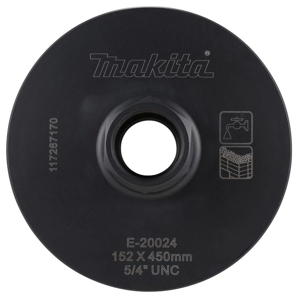 Corona de diamantes Makita E-20024 152x450mm Húmedo 1-1/4"UNC