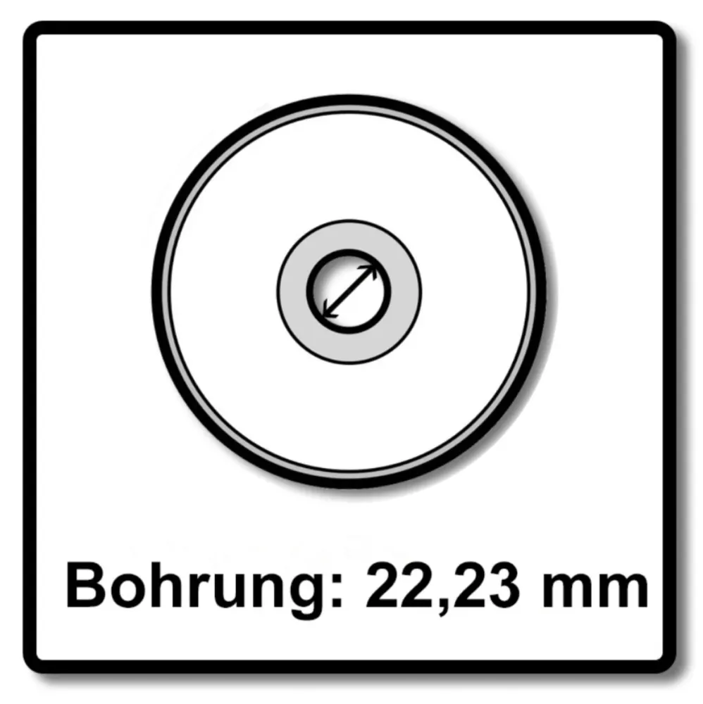 Disco de corte Makita 125 x 0,8 x 22,23 mm para acero inoxidable INOX (B-45733)