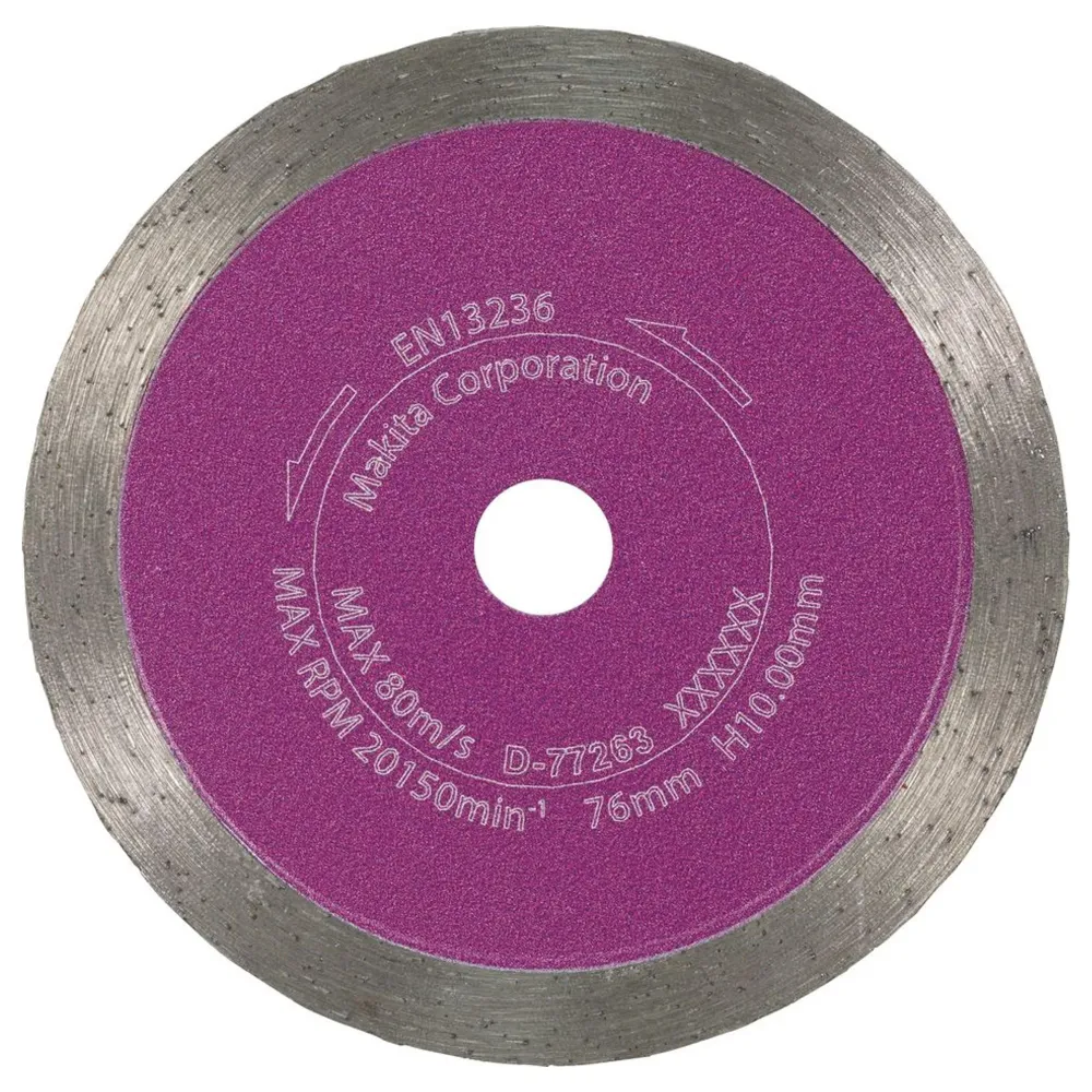 Disco de diamante Makita D-77263 para baldosas de 76 mm