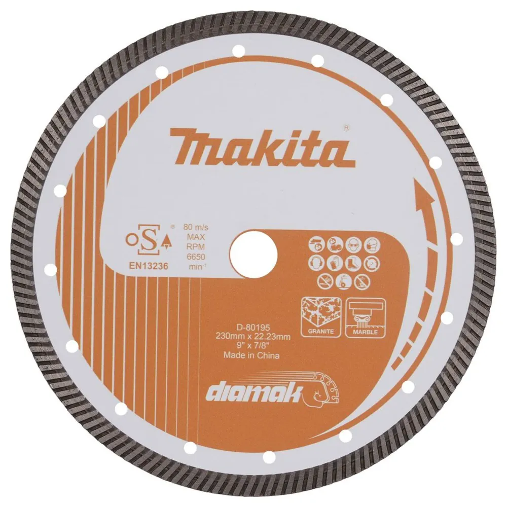 Disco de diamante Makita D-80195 230 mm