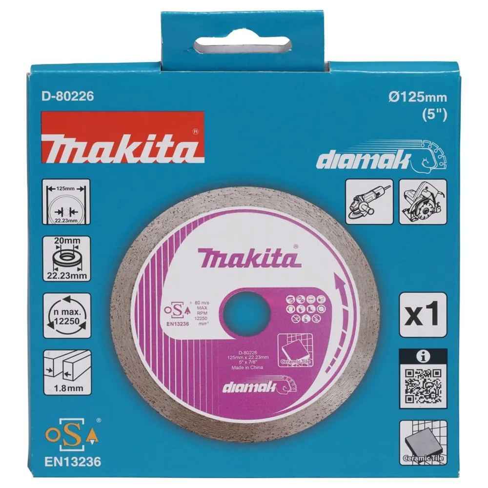Disco de diamante Makita D-80226 125 mm
