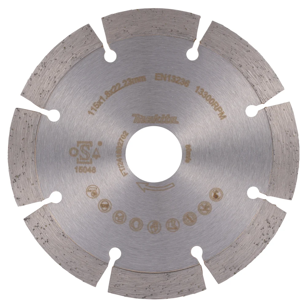 Disco de diamante segmentado Makita D-80070 115 mm