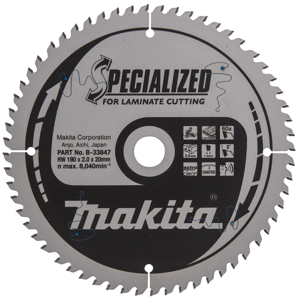 Disco TCT especializado Makita B-33847