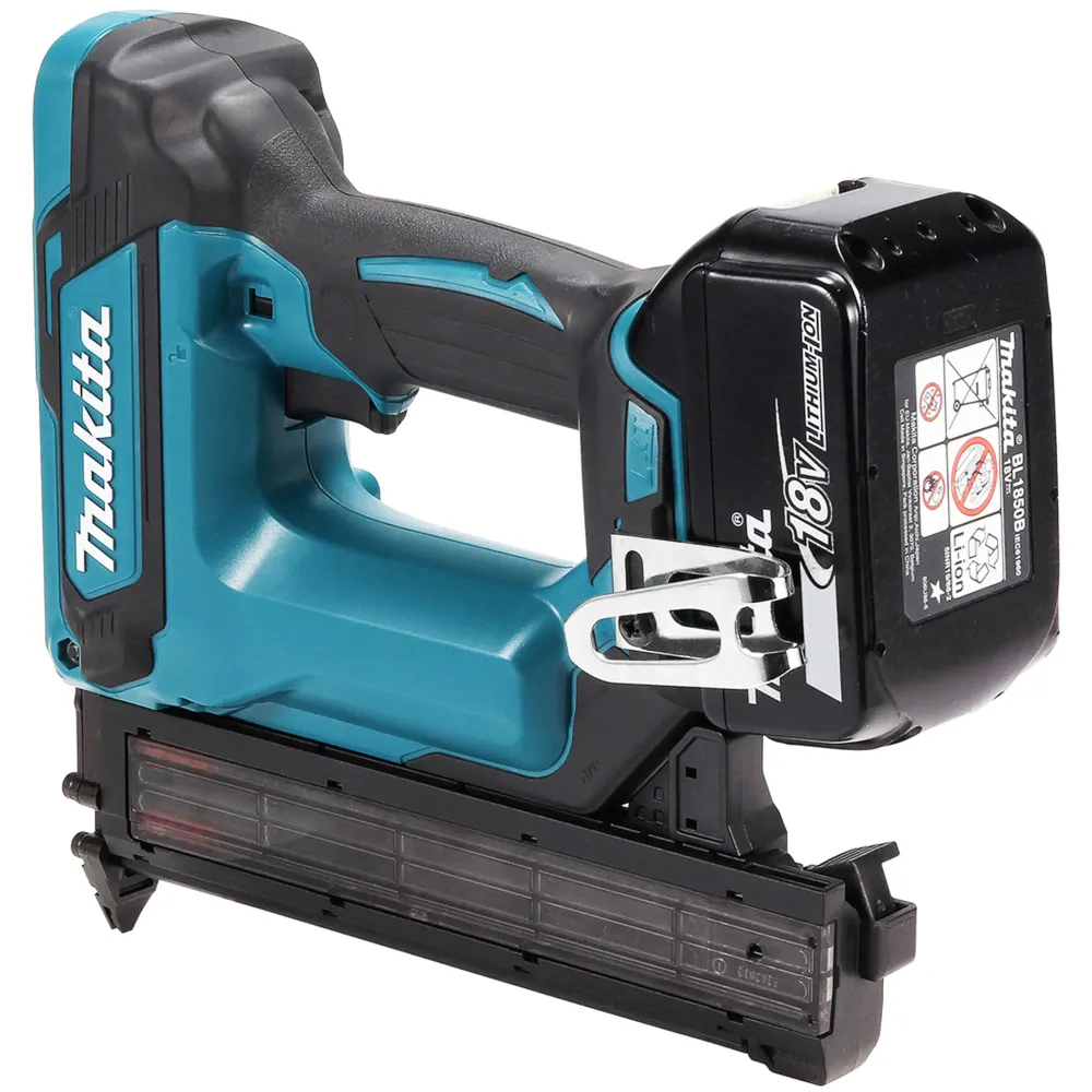 Fabricante de clavos Makita Baterí recargable DFN350RTJ de 18 V y 5 Ah