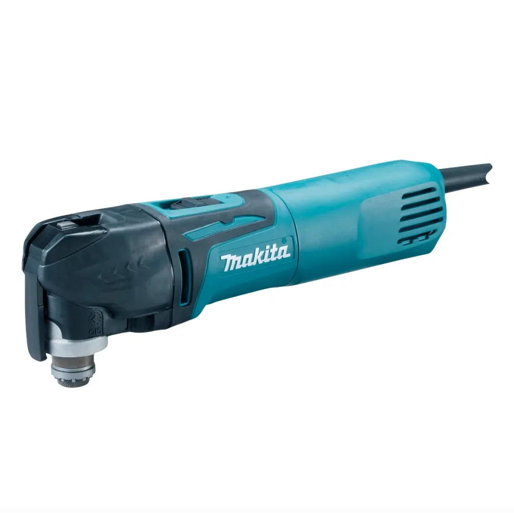 Herramienta multifunción Makita TM 3010 CX4J 320 W + 14 piezas de accesorios + Makpac