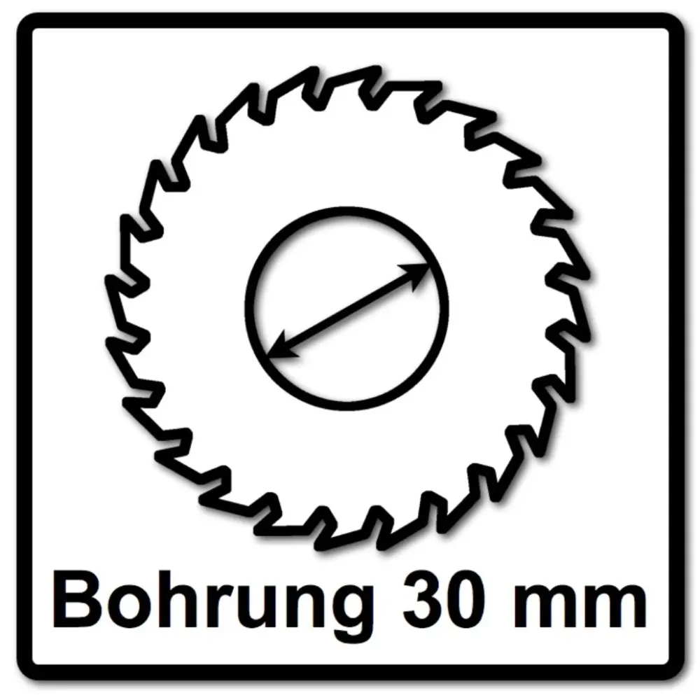 Hoja de sierra circular Makita M-FORCE para madera 235 x 30 x 2,3 mm 24 dientes (B-32063)