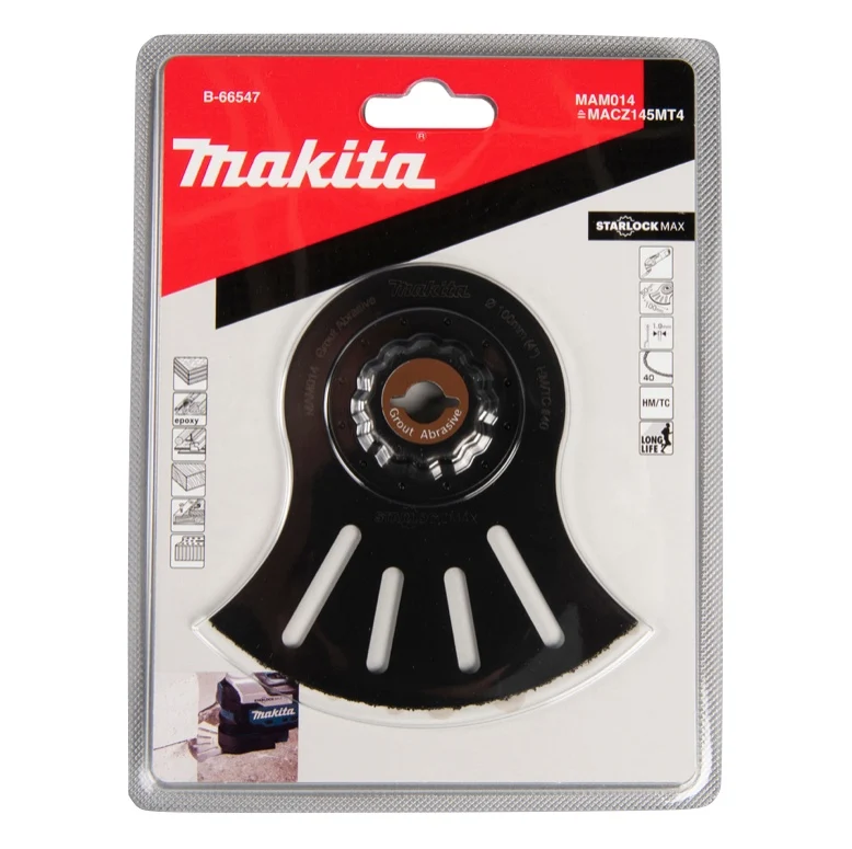 Hoja de sierra segmentada Makita MAM014 HM Starlock Max 100 x 50 mm 1 pieza ( B-66547 )