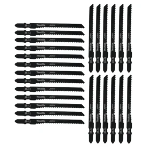 Hojas de sierra de calar Makita BR-13 para madera 70 mm 25 piezas (-85793-25) para sierras de calar con soporte para eje en T