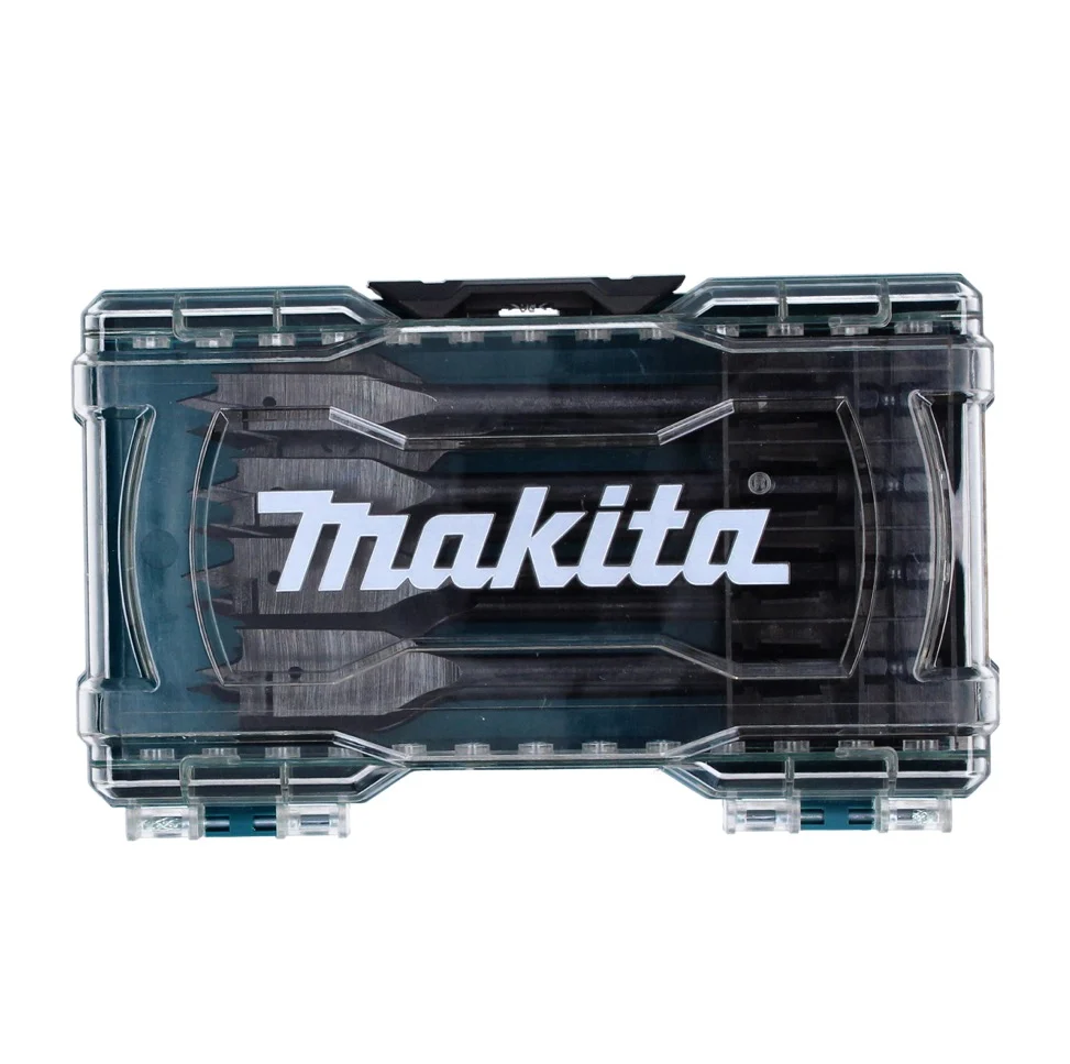 Juego de brocas fresadoras planas Makita 8 piezas (E-08698) para madera 12 / 14 / 16 / 18 / 20 / 22 / 25 / 32 mm
