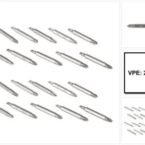 Juego de brocas Makita PH2 65 mm 20 piezas
