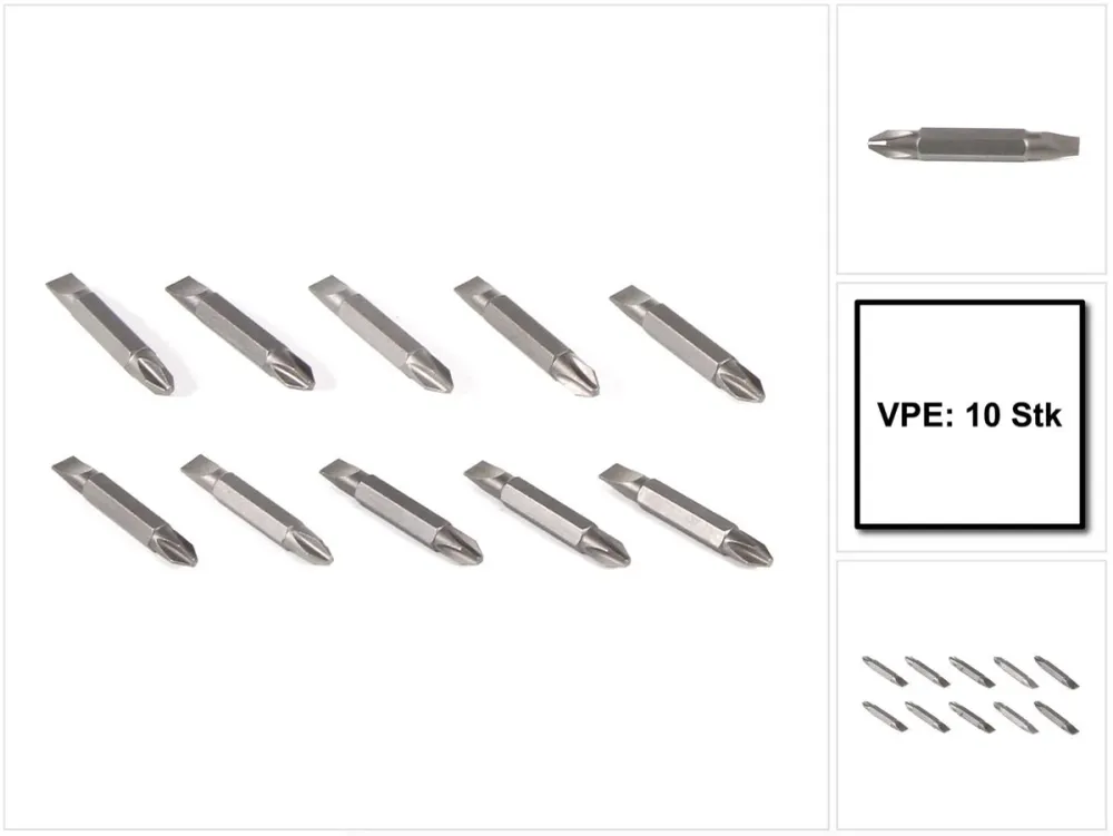 Juego de brocas Makita PH2 45 mm 10 piezas